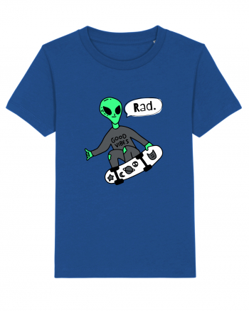 Alien Skateboarder Majorelle Blue