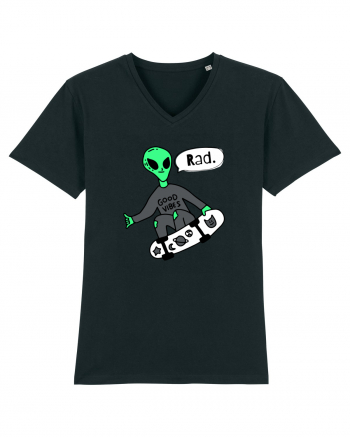 Alien Skateboarder Black