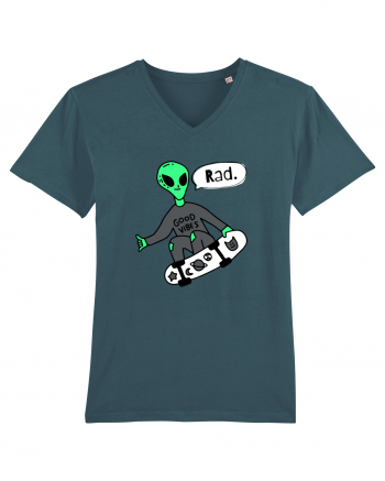 Alien Skateboarder Stargazer