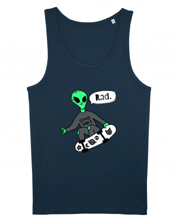 Alien Skateboarder Navy