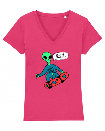 Alien Skateboarder Raspberry