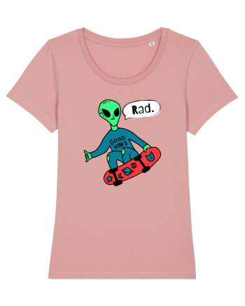 Alien Skateboarder Canyon Pink