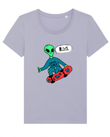 Alien Skateboarder Lavender