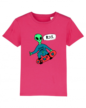 Alien Skateboarder Raspberry