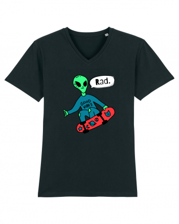 Alien Skateboarder Black