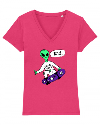 Alien Skateboarder Raspberry