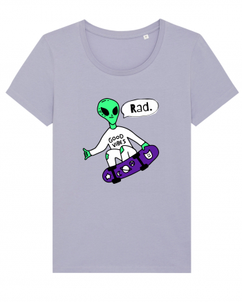 Alien Skateboarder Lavender