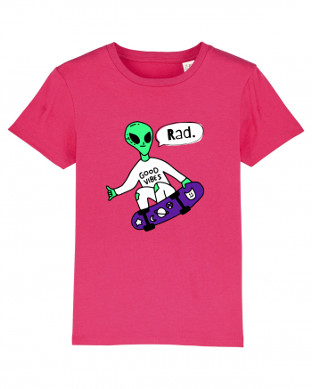 Alien Skateboarder Raspberry