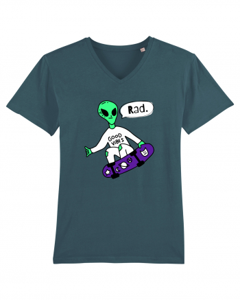 Alien Skateboarder Stargazer