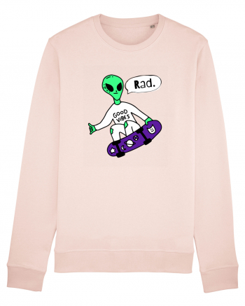 Alien Skateboarder Candy Pink