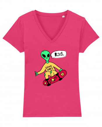 Alien Skateboarder Raspberry