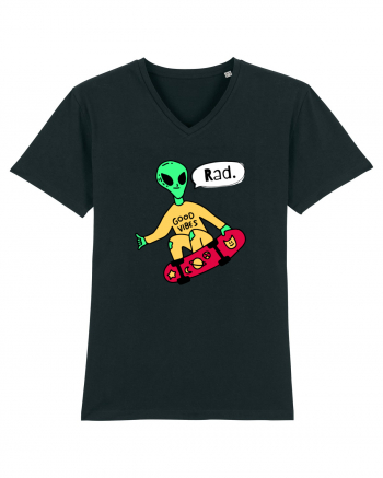 Alien Skateboarder Black