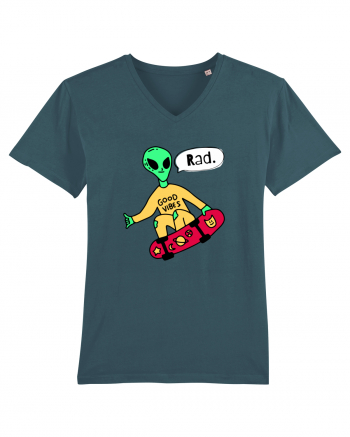 Alien Skateboarder Stargazer