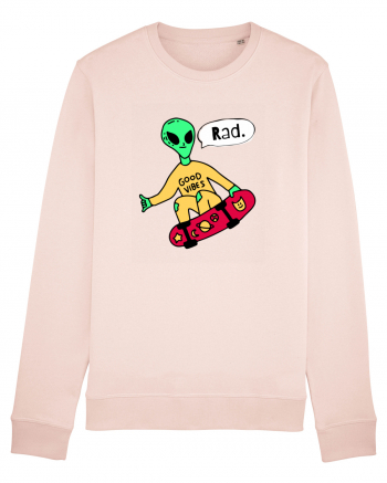 Alien Skateboarder Candy Pink