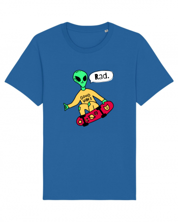 Alien Skateboarder Royal Blue