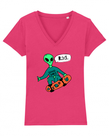 Alien Skateboarder Raspberry