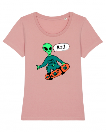 Alien Skateboarder Canyon Pink