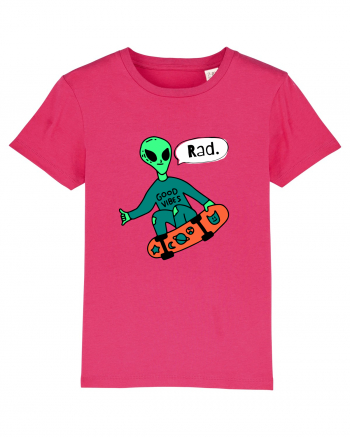 Alien Skateboarder Raspberry