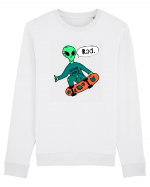 Alien Skateboarder Bluză mânecă lungă Unisex Rise