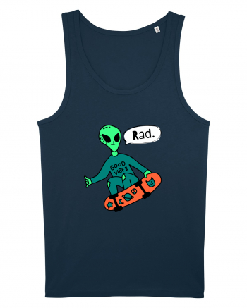 Alien Skateboarder Navy