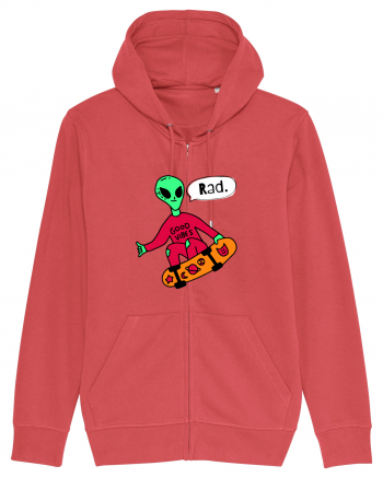 Alien Skateboarder Carmine Red