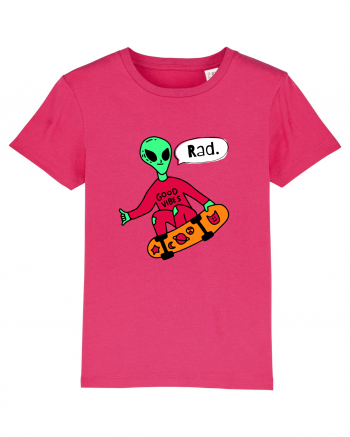 Alien Skateboarder Raspberry