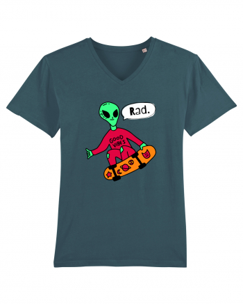 Alien Skateboarder Stargazer