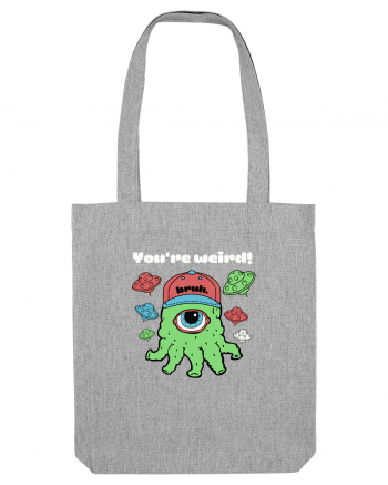 Funny Alien  Heather Grey