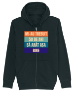 Aniversare 50 de ani, Citat Amuzant Hanorac cu fermoar Unisex Connector