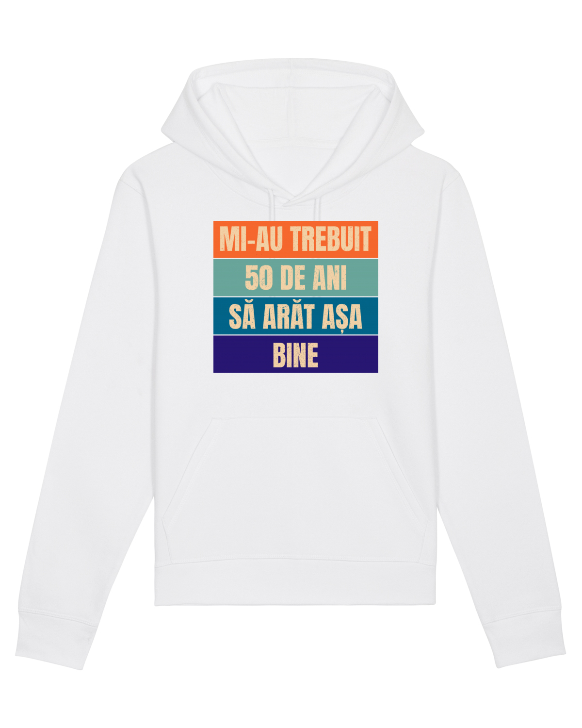 Hanorac Unisex Drummer White