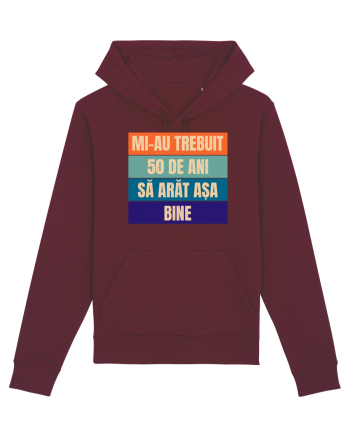 Aniversare 50 de ani, Citat Amuzant Burgundy