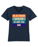 Aniversare 50 de ani, Citat Amuzant Tricou mânecă scurtă guler V Bărbat Presenter