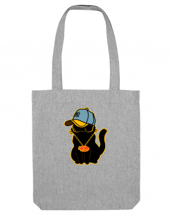 Hip Hop Cat  Heather Grey