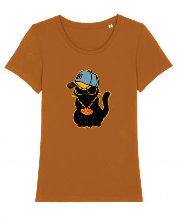 Hip Hop Cat  Roasted Orange