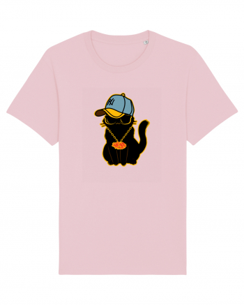 Hip Hop Cat  Cotton Pink