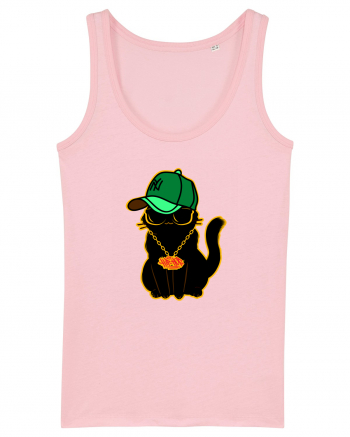 Hip Hop Cat  Cotton Pink