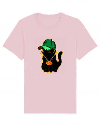 Hip Hop Cat  Cotton Pink