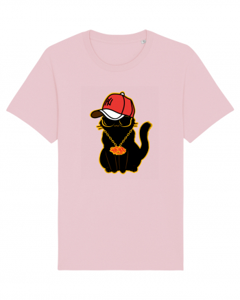 Hip Hop Cat  Cotton Pink