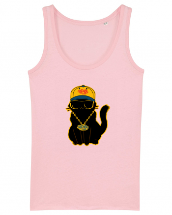 Hip Hop Cat  Cotton Pink