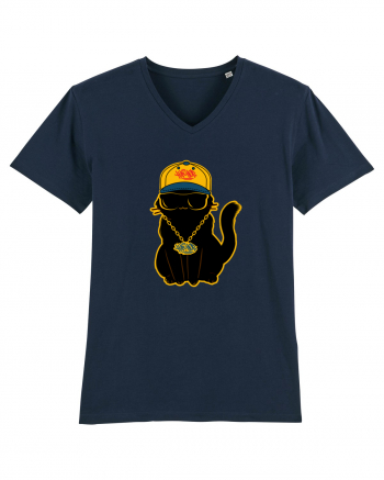 Hip Hop Cat  French Navy