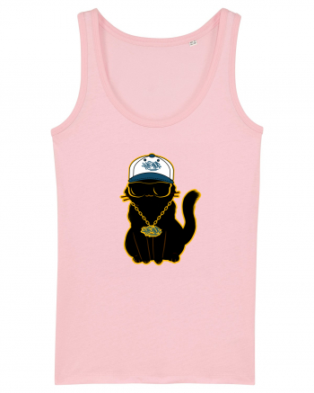 Hip Hop Cat  Cotton Pink