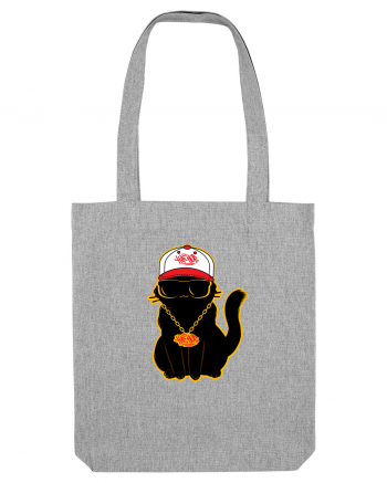 Hip Hop Cat  Heather Grey