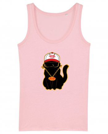 Hip Hop Cat  Cotton Pink