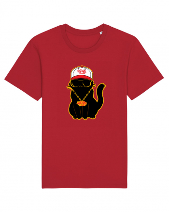 Hip Hop Cat  Red