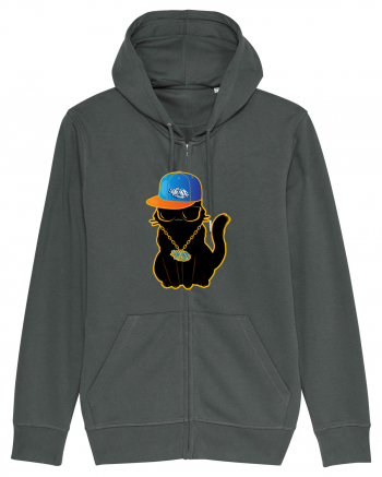 Hip Hop Cat  Anthracite