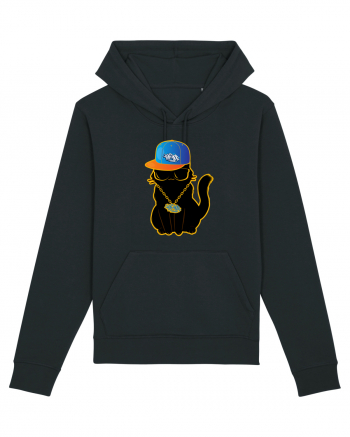 Hip Hop Cat  Black