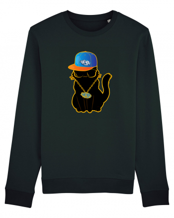 Hip Hop Cat  Black