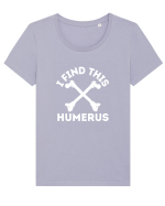 I Find This Humerus Tricou mânecă scurtă guler larg fitted Damă Expresser