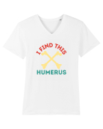 I Find This Humerus Tricou mânecă scurtă guler V Bărbat Presenter