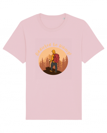 Addicted to Hiking! Cotton Pink